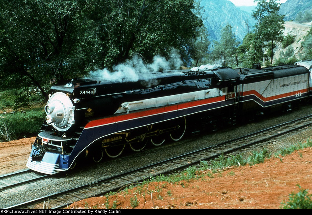 SP 4449 and AFT 4449 near Baxter